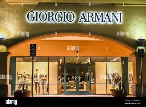 armani outlet stores